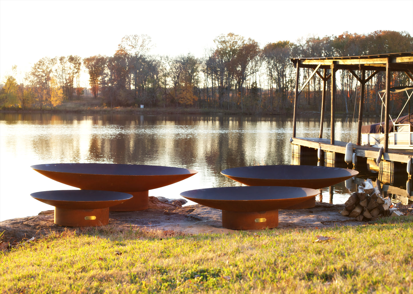 Fire Pit Art-Wok Style Asia Series Steel Fire Pit