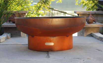 Fire Pit Art-Low Boy Steel Fire Pit