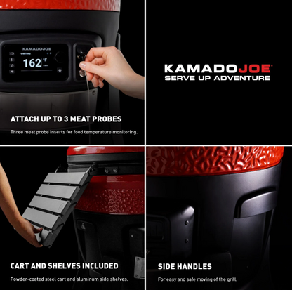 Kamado Joe-Konnected Joe Digital Charcoal Grill and Smoker