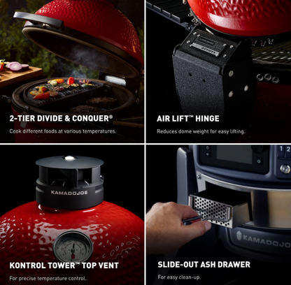 Kamado Joe-Konnected Joe Digital Charcoal Grill and Smoker