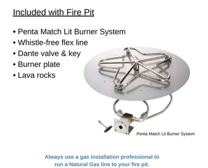 Fire Pit Art-Manta Ray Fire Pit in Steel