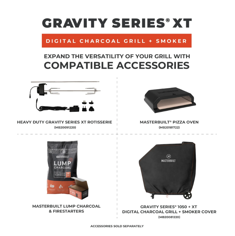 Masterbuilt Gravity Series XT Charcoal Grill & Smoker
